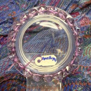 Elegant faceted Amethyst bracelet